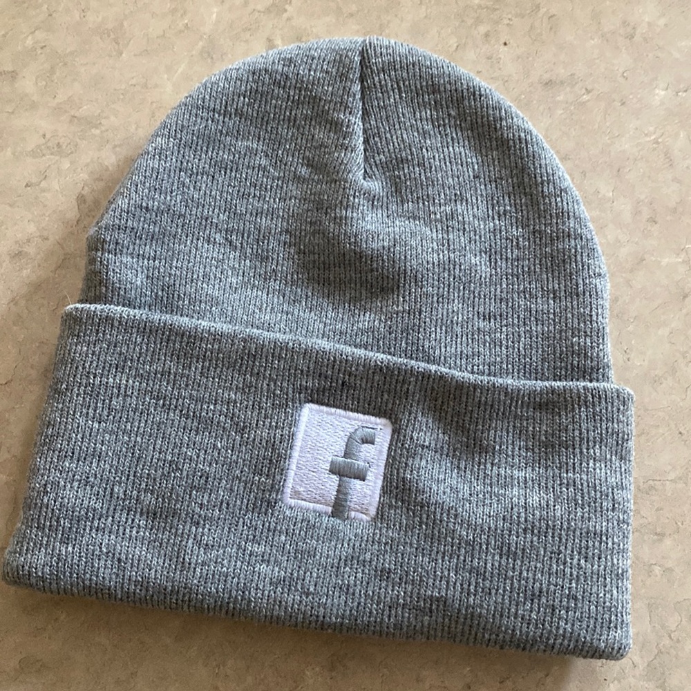 Facebook logo toque or beanie
